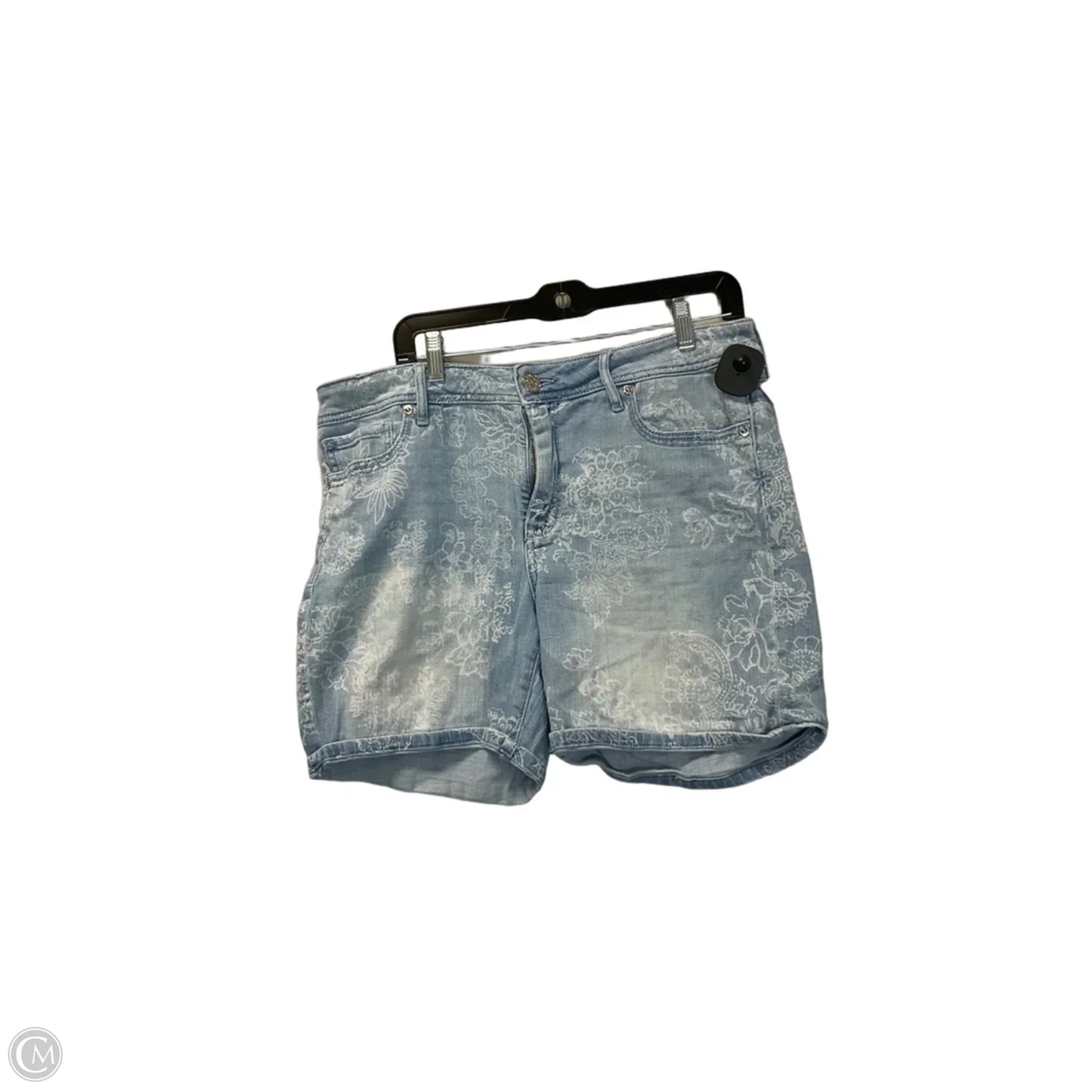 Shorts By Seven 7 In Blue Denim, Size: 14