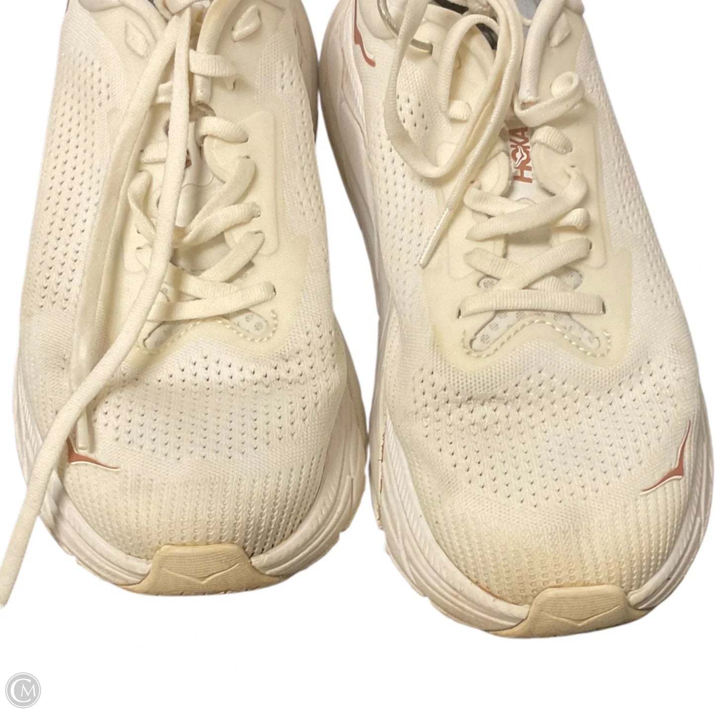 Shoes Athletic By Hoka In Cream, Size: 9.5