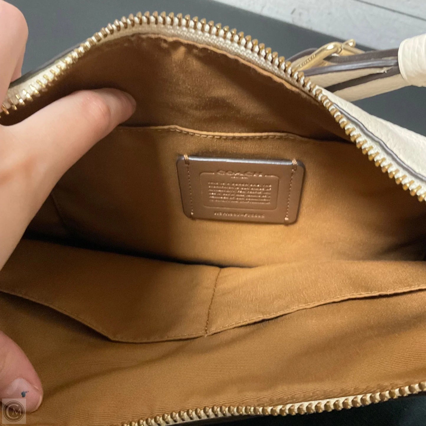 Handbag Designer By Coach, Size: Medium