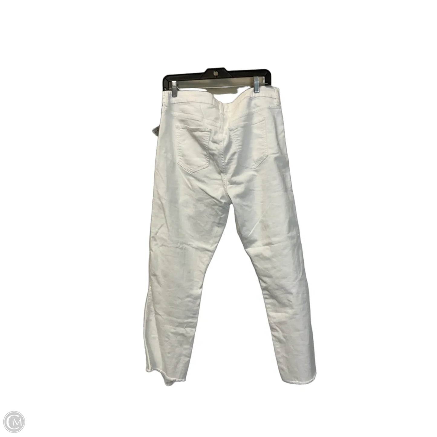 Jeans Straight By Joes Jeans In White Denim, Size: 12