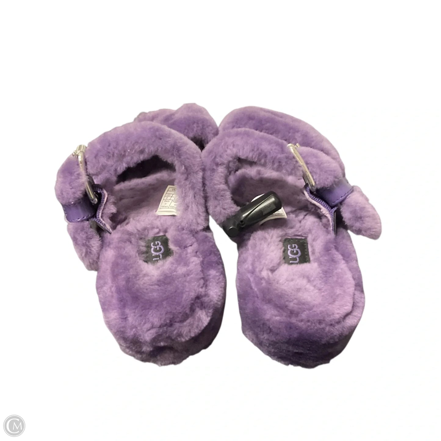 Sandals Designer By Ugg In Purple, Size: 8
