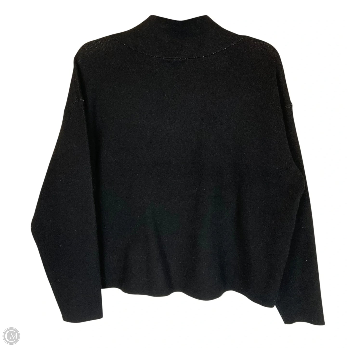 Top Long Sleeve By Maeve In Black, Size: M