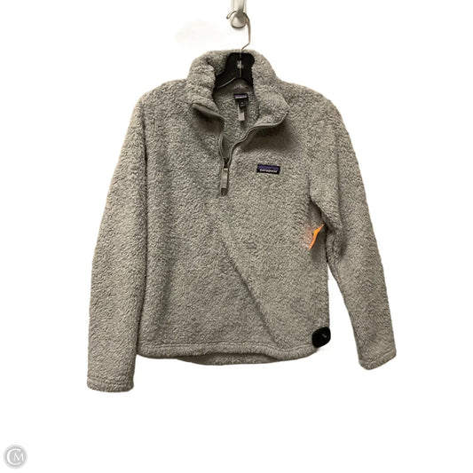 Jacket Fleece By Patagonia In Grey, Size: S