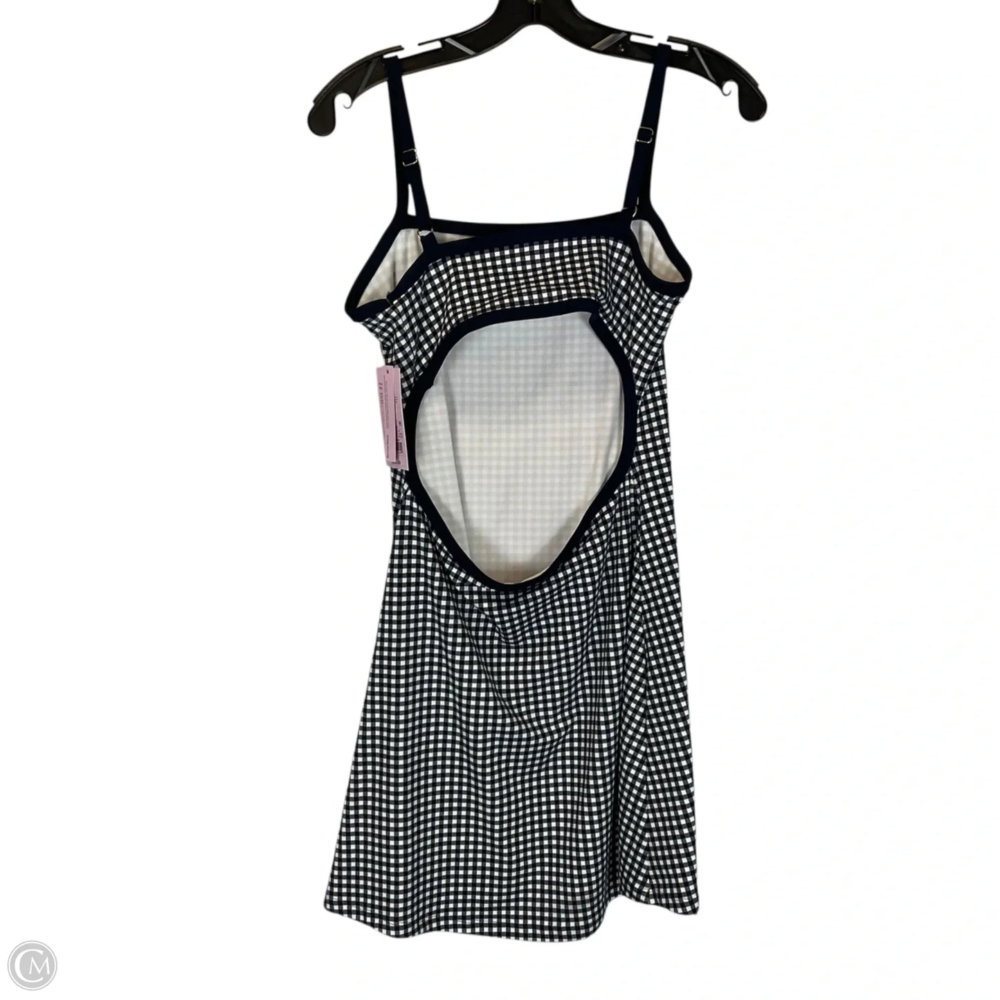 Dress Casual Short By Wild Fable In Blue & White, Size: M