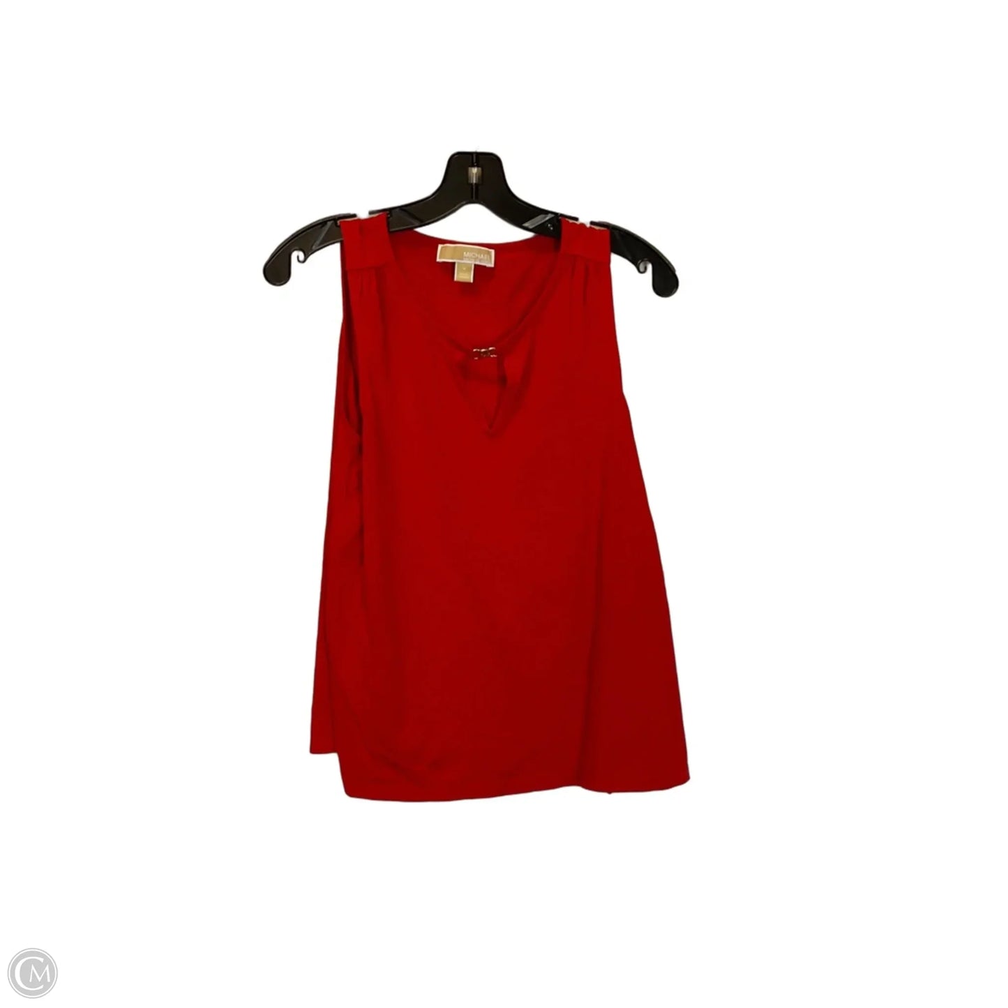Top Sleeveless By Michael By Michael Kors In Red, Size: M