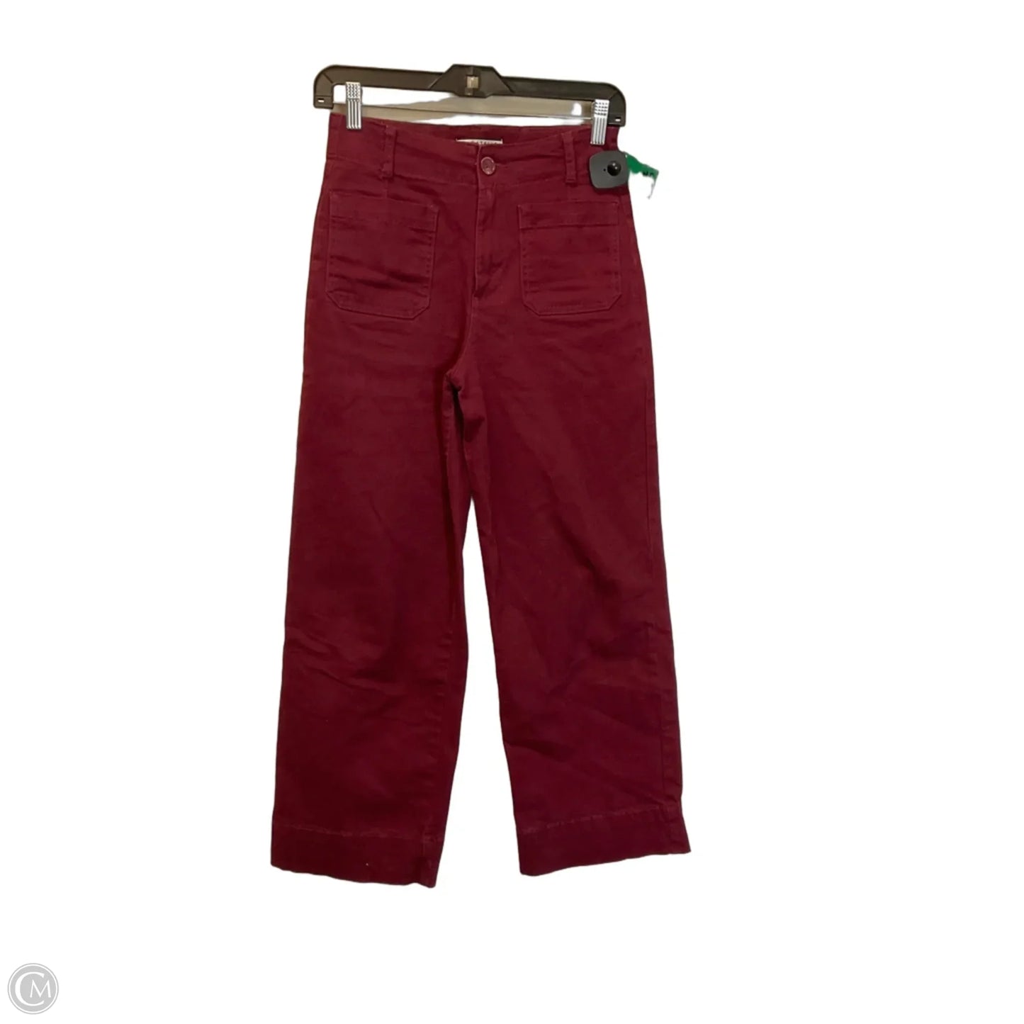 Pants Cropped By Bagatelle In Red, Size: 2