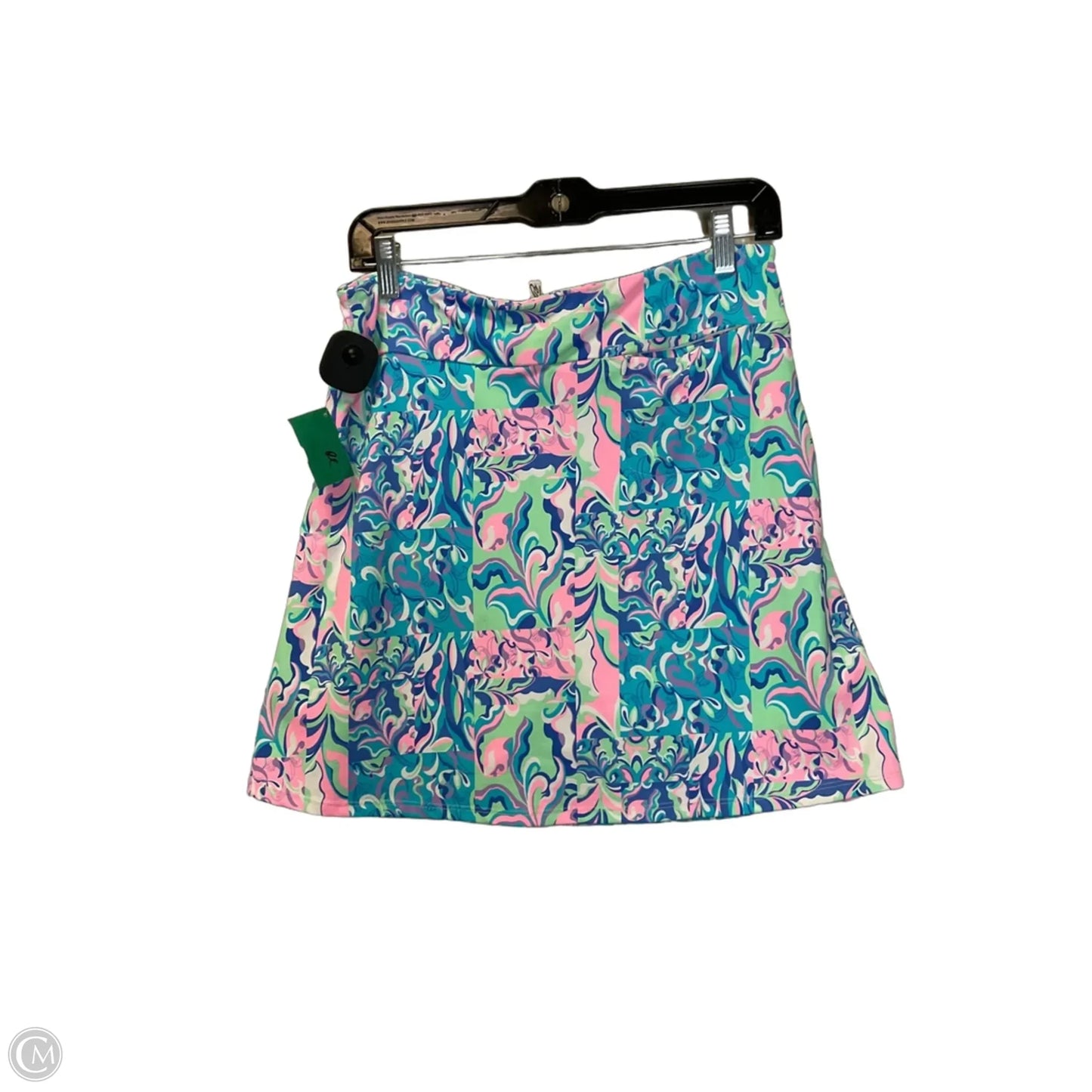 Skort By Lulu B In Blue & Green, Size: S