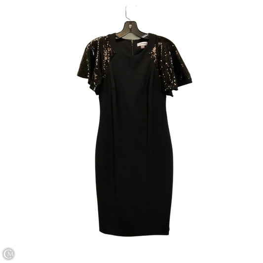 Dress Party Short By Calvin Klein In Black, Size: S