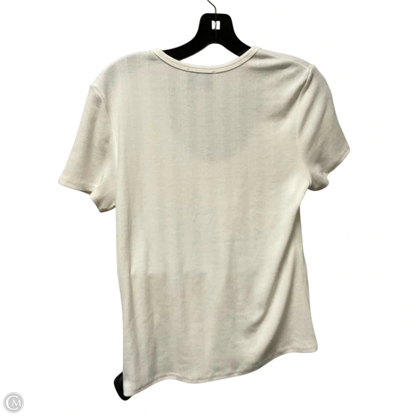 Top Short Sleeve By Tuckernuck In White, Size: M