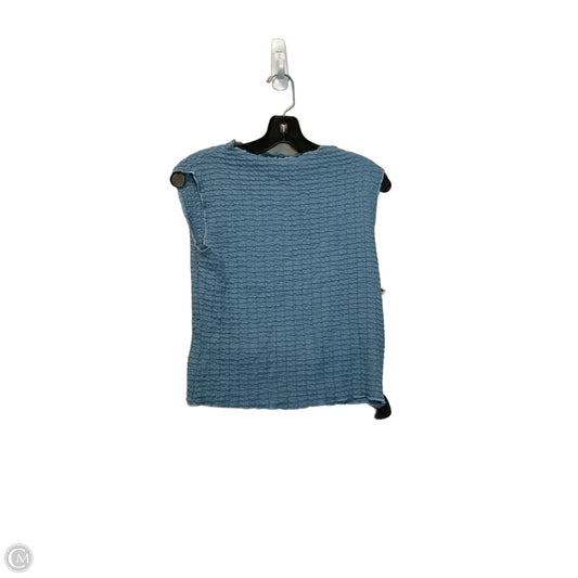 Top Sleeveless By Good Luck Gem In Blue, Size: M