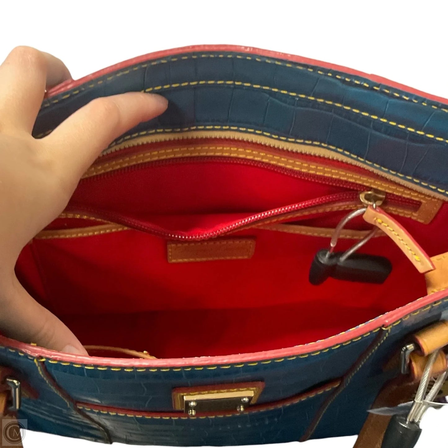 Handbag Designer By Dooney And Bourke, Size: Medium