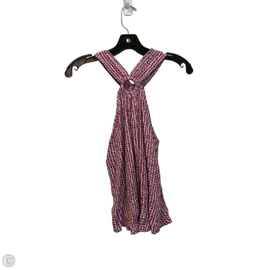 Top Sleeveless By Anthropologie In Pink, Size: 2