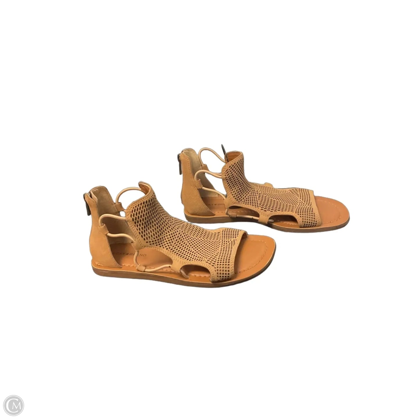 Sandals Flats By Lucky Brand In Tan, Size: 6.5