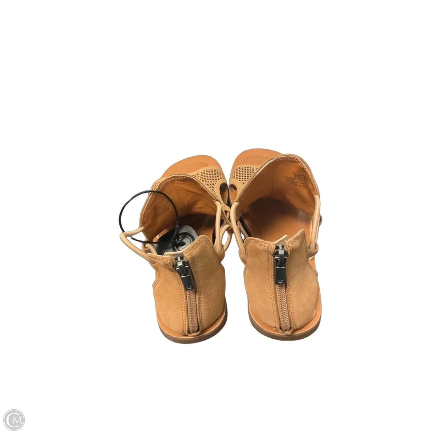 Sandals Flats By Lucky Brand In Tan, Size: 6.5
