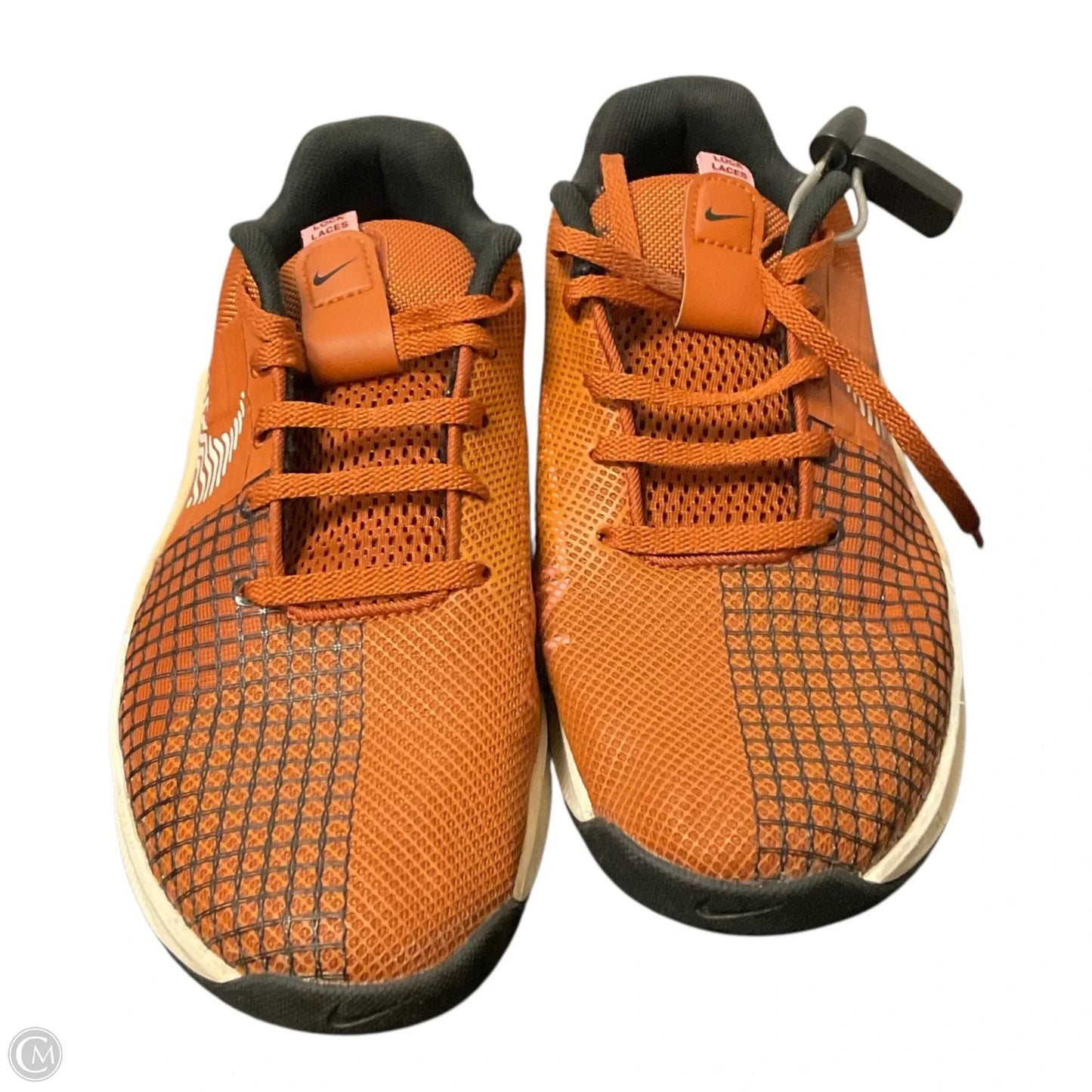 Shoes Athletic By Nike In Orange, Size: 9
