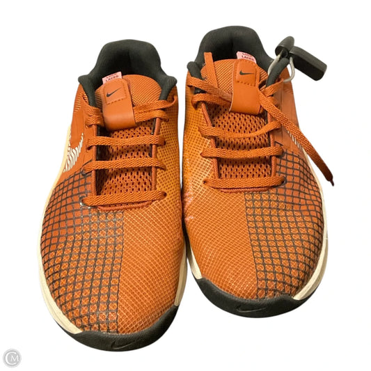 Shoes Athletic By Nike In Orange, Size: 9