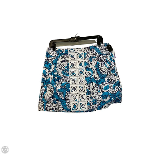Skort Designer By Lilly Pulitzer In Blue, Size: 10