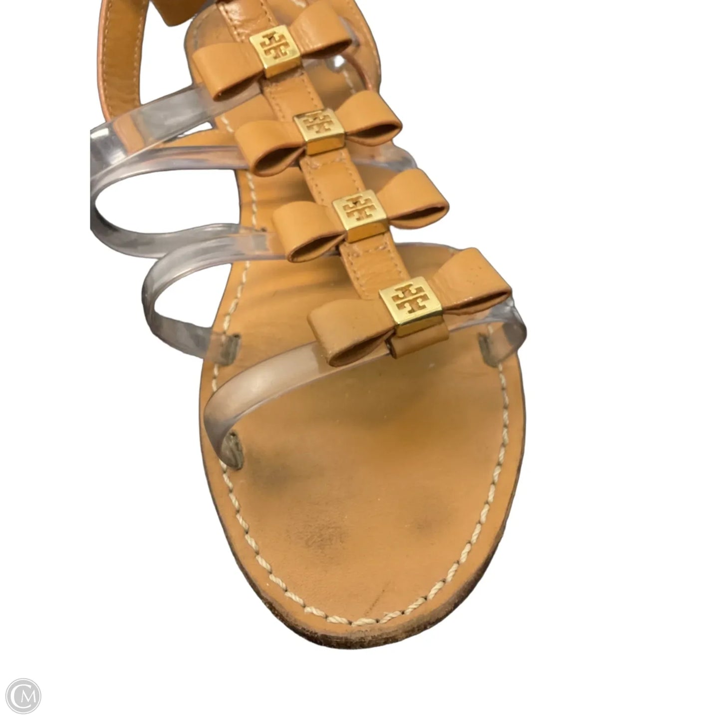 Sandals Designer By Tory Burch In Clear, Size: 7