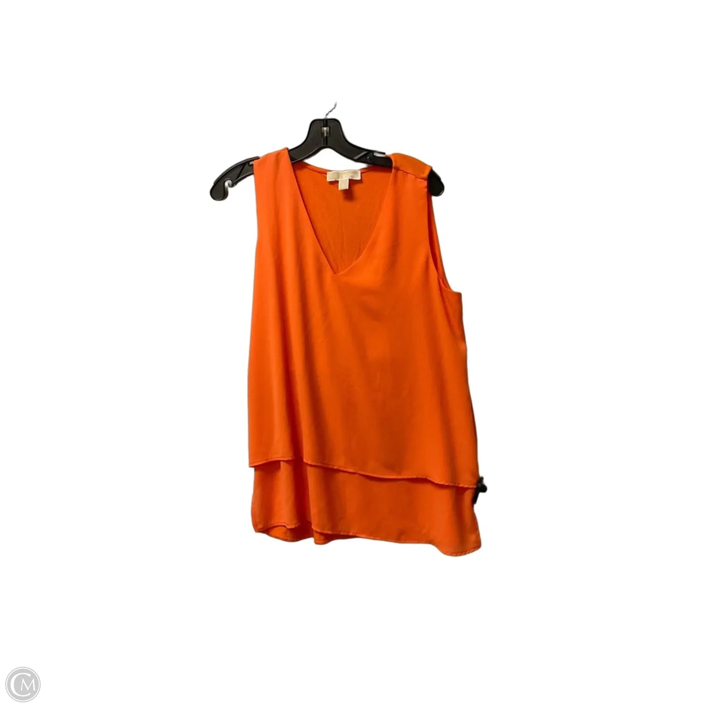 Top Sleeveless Basic By Michael By Michael Kors In Orange, Size: L