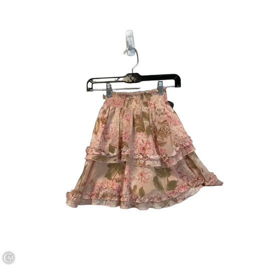 Skirt Mini & Short By Mumu In Pink, Size: Xs