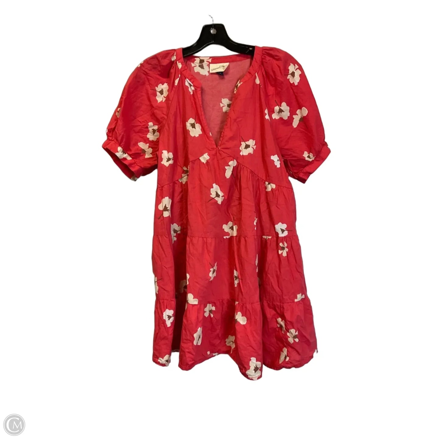 Dress Casual Short By Universal Thread In Red, Size: M