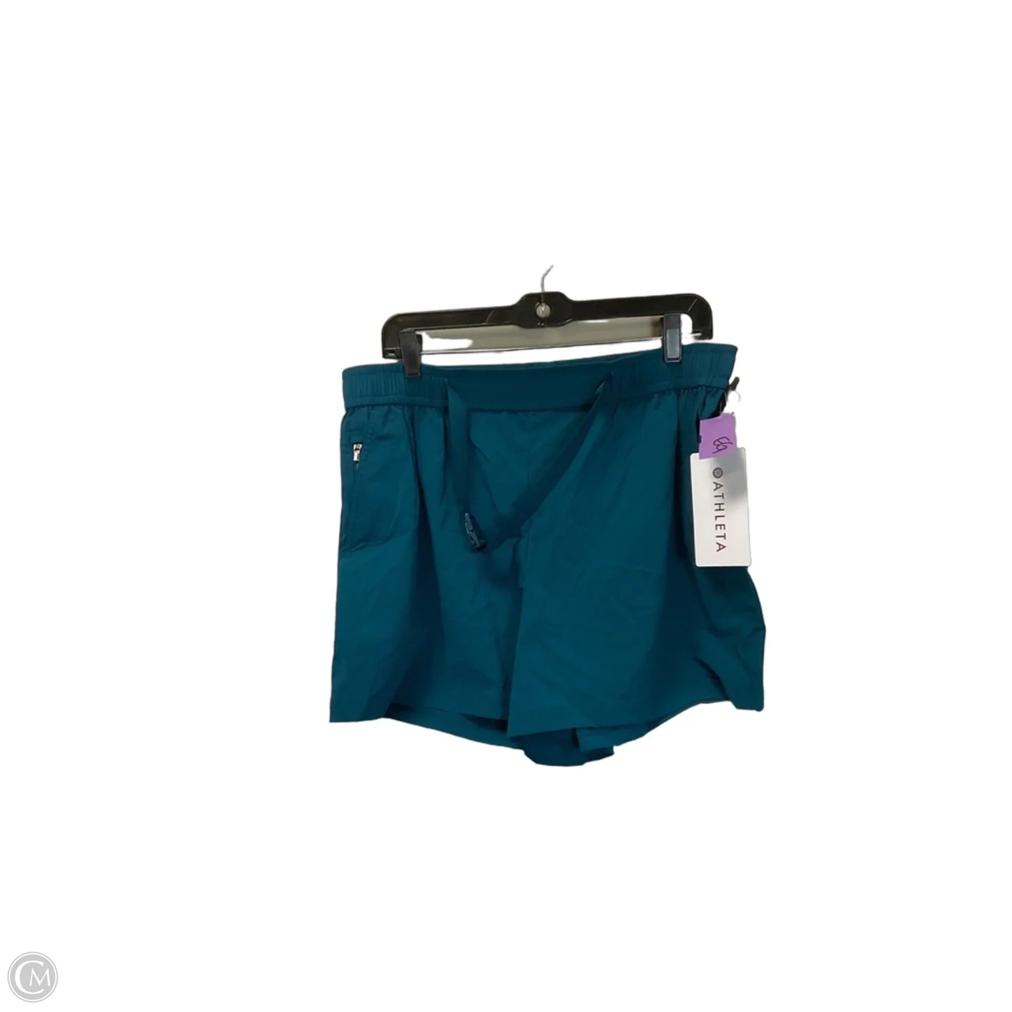 Athletic Shorts By Athleta In Blue, Size: L