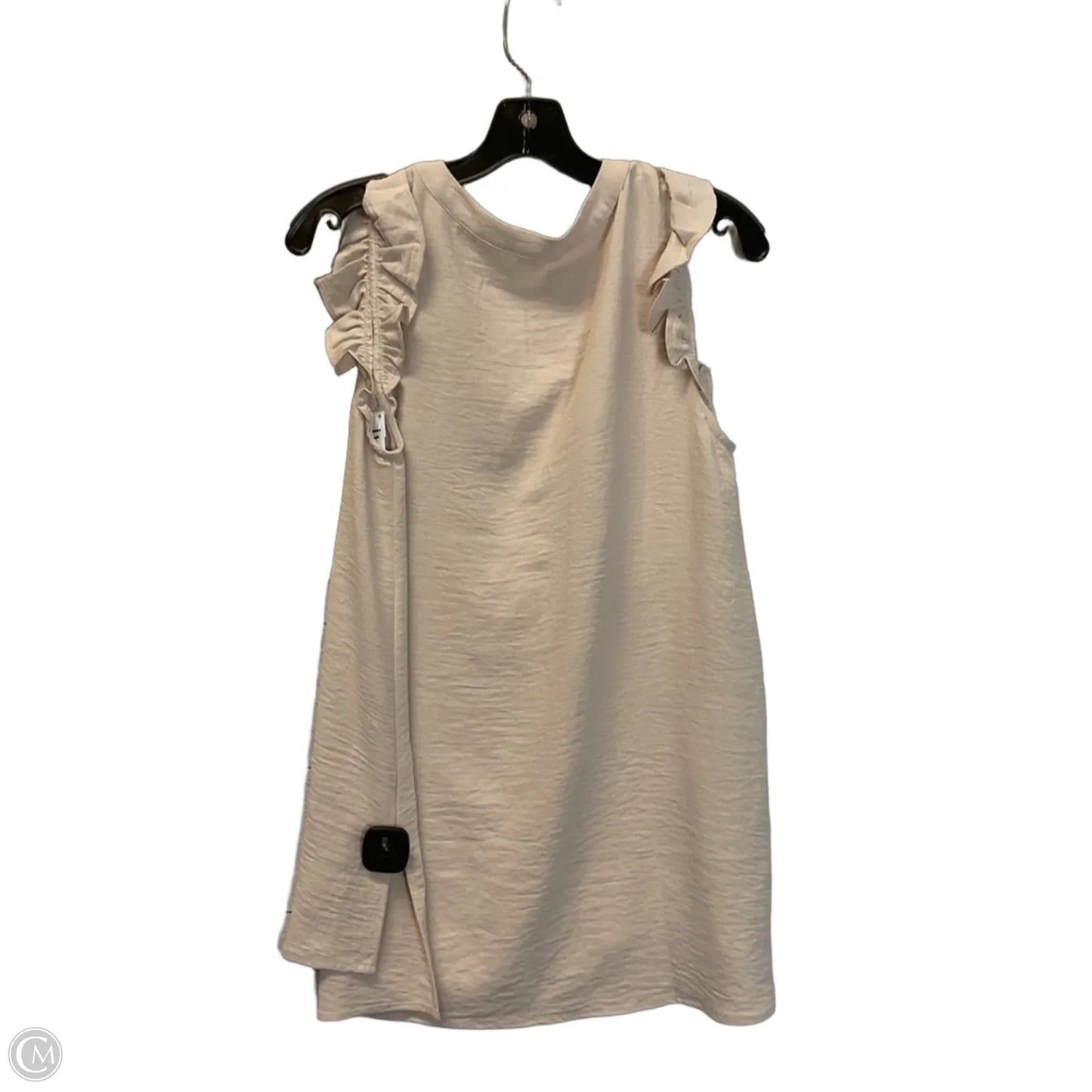Top Sleeveless By Jodifl In Cream, Size: M