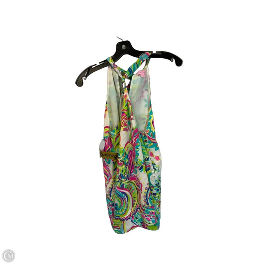 Top Sleeveless Designer By Lilly Pulitzer In Green, Size: Xs