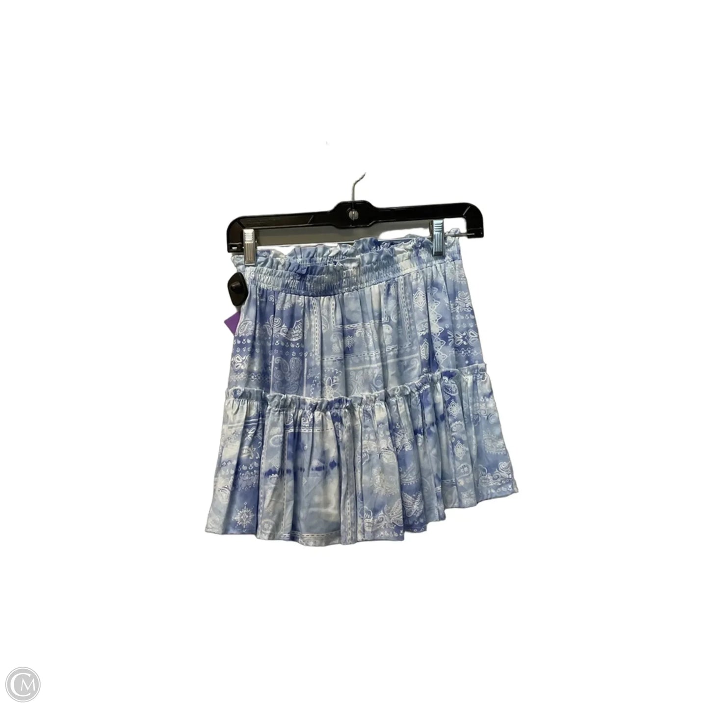 Skirt Mini & Short By Ocean Drive In Blue, Size: S