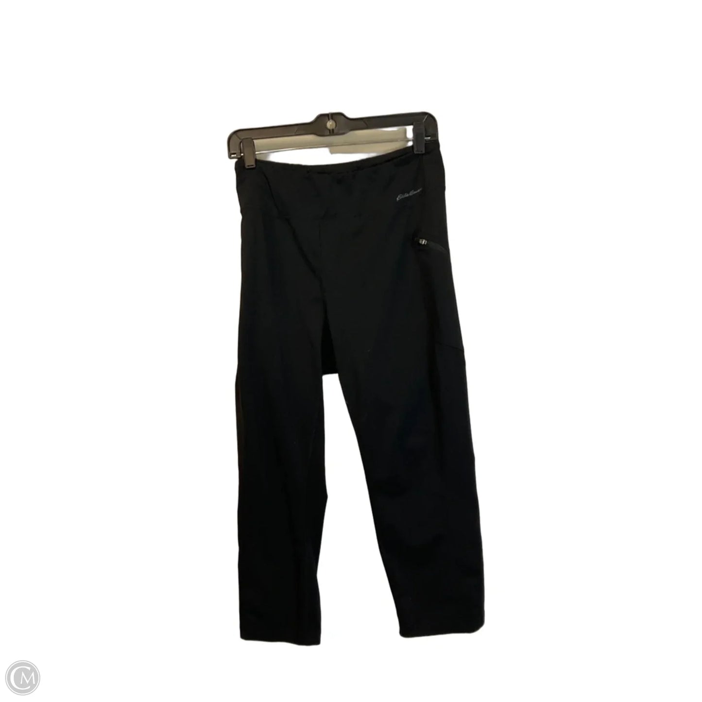 Athletic Leggings By Eddie Bauer In Black, Size: L
