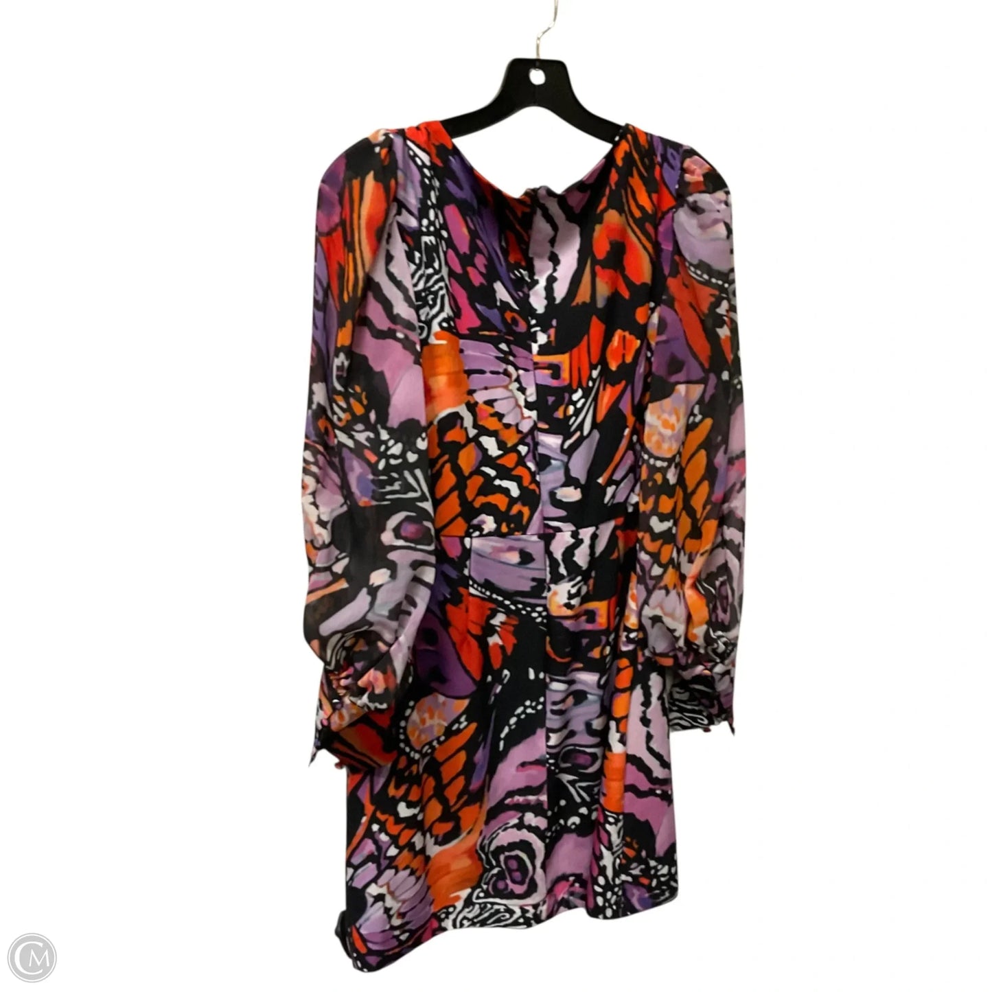 Dress Party Short By Hutch In Orange & Purple, Size: 6