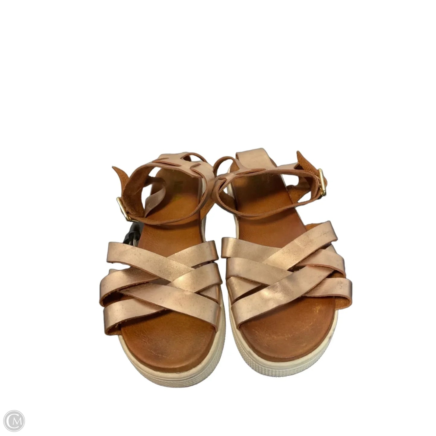 Sandals Flats By Mia In Rose Gold, Size: 9