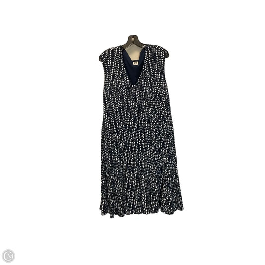 Dress Work By Anne Klein In Polkadot Pattern, Size: 14