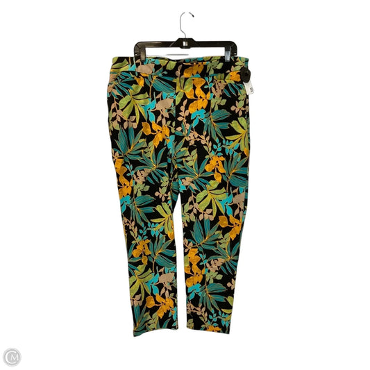 Pants Dress By Chicos In Tropical Print, Size: 16