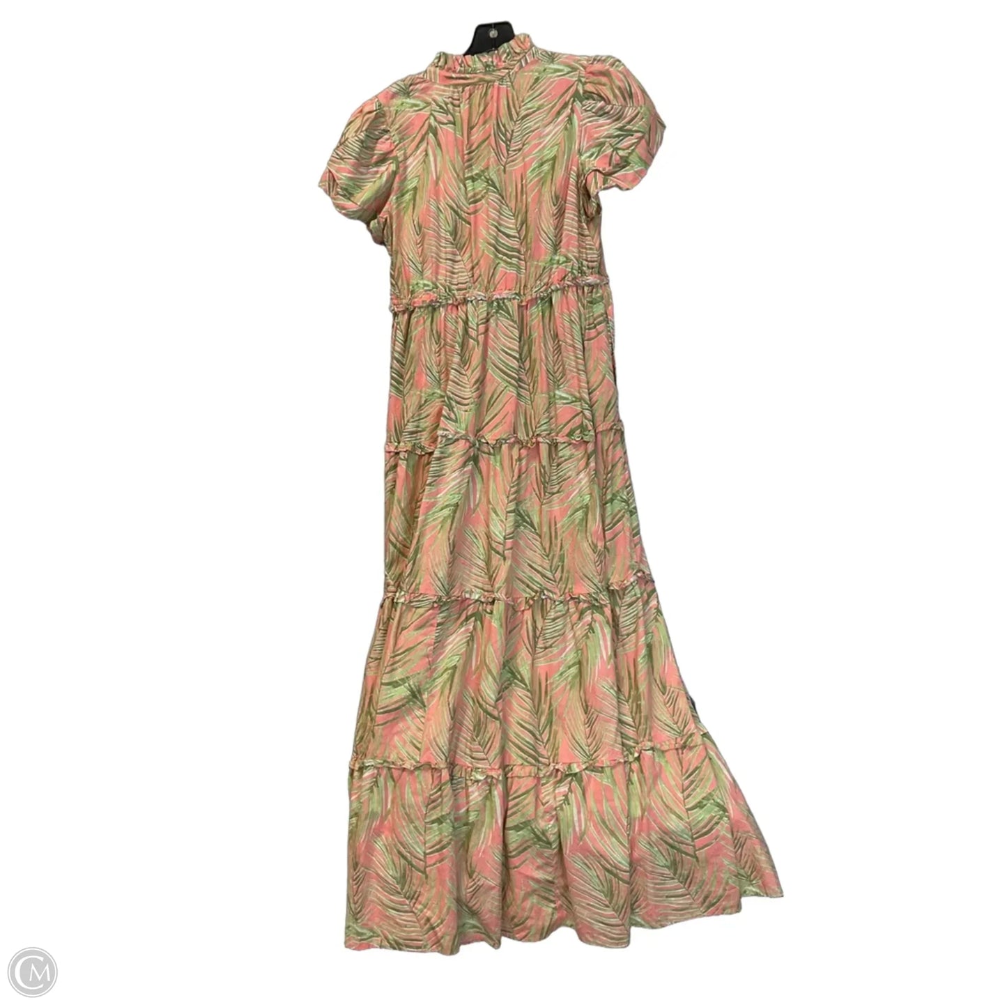 Dress Casual Maxi By Crown And Ivy In Tropical Print, Size: L