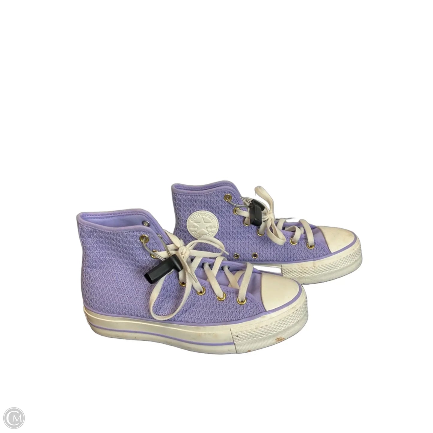 Shoes Sneakers By Converse In Purple, Size: 9.5