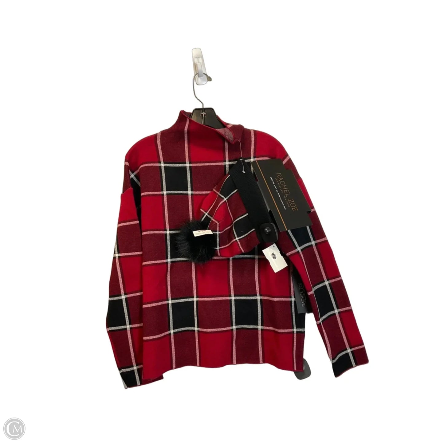 Sweater 2pc By Rachel Zoe In Black & Red, Size: M