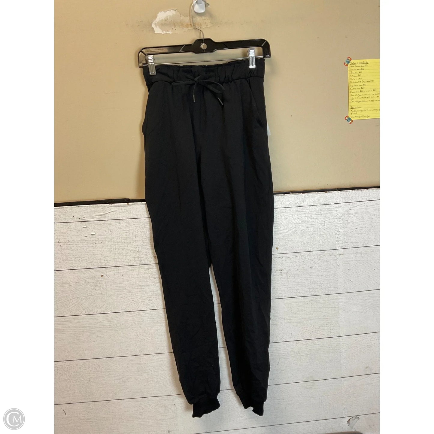 Athletic Pants By Lululemon In Black, Size: 4