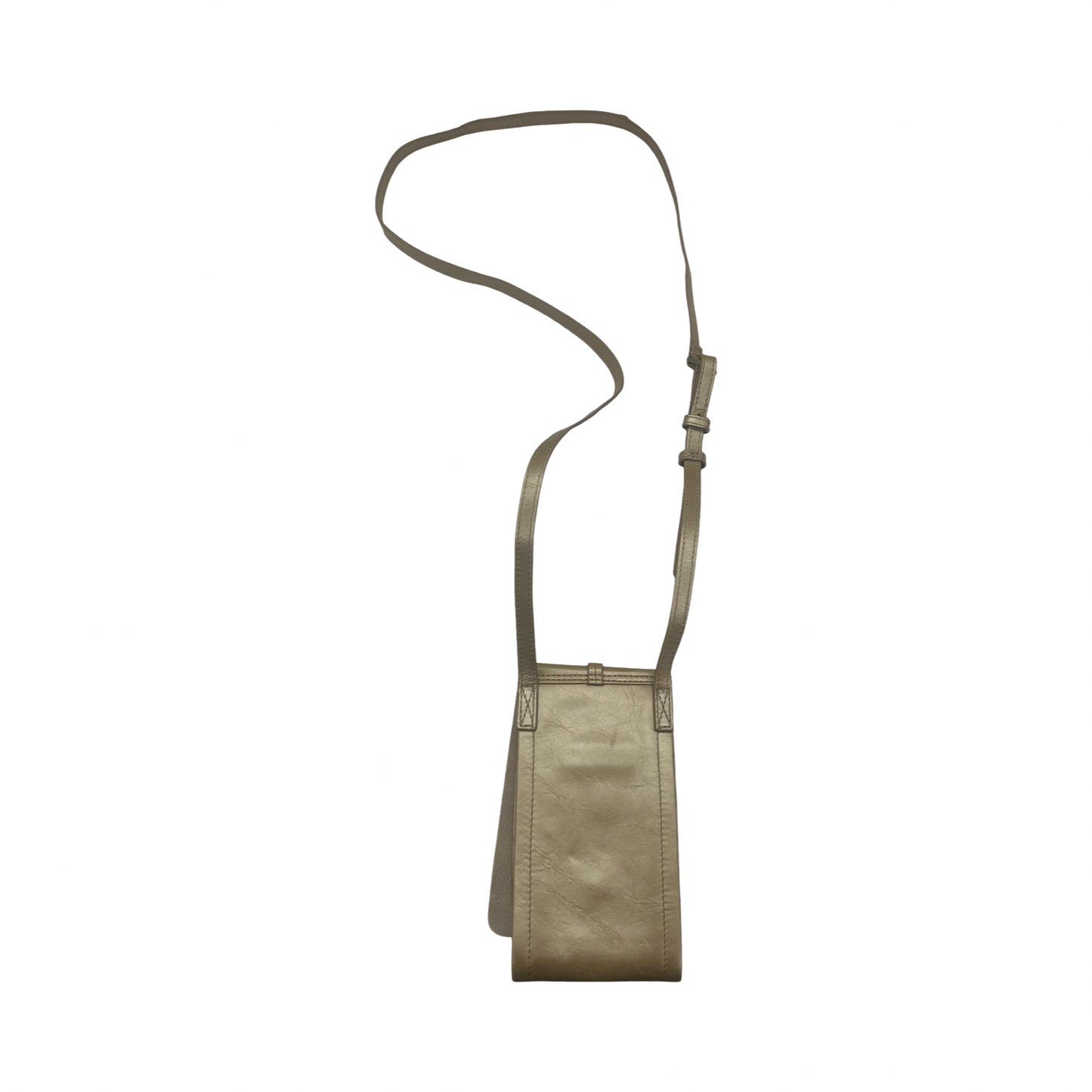 Crossbody Leather By Hobo Intl In Gold, Size:Small
