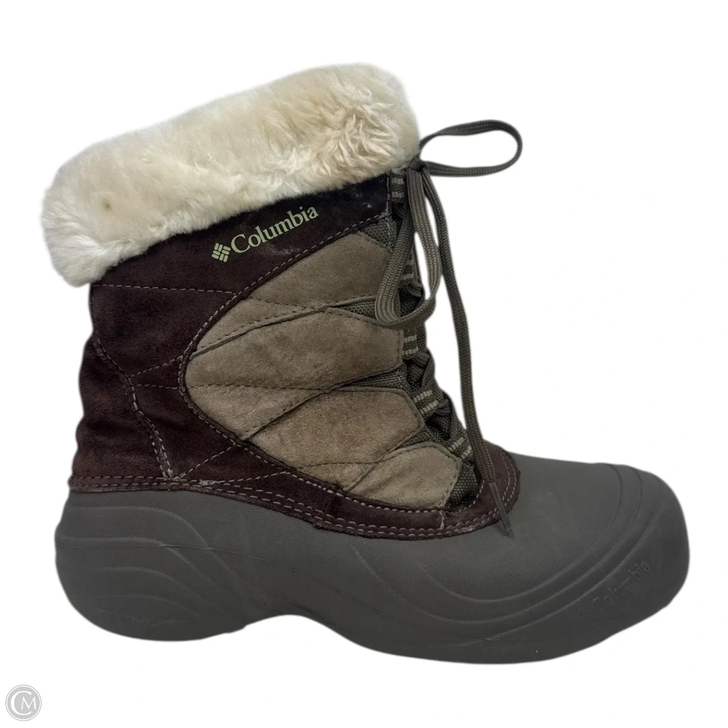 Boots Snow By Columbia In Grey, Size: 8.5