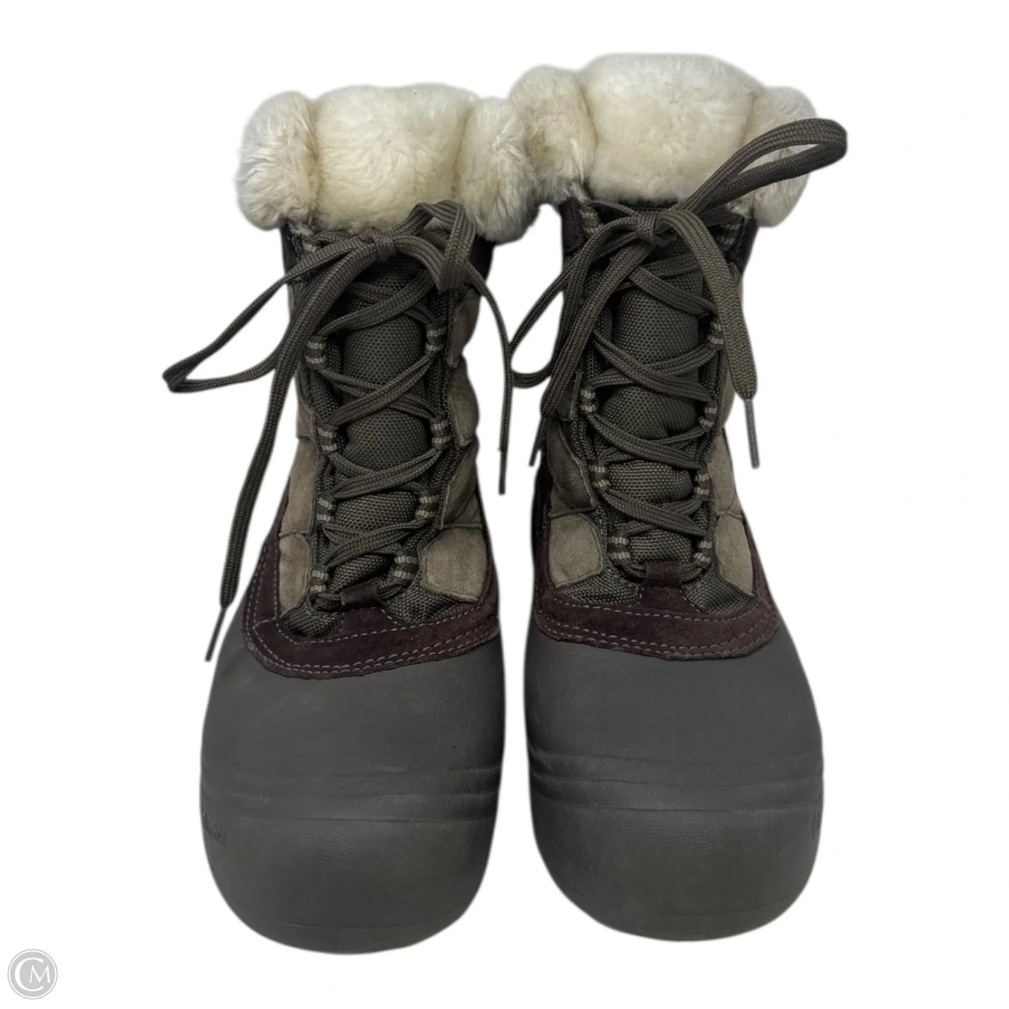Boots Snow By Columbia In Grey, Size: 8.5
