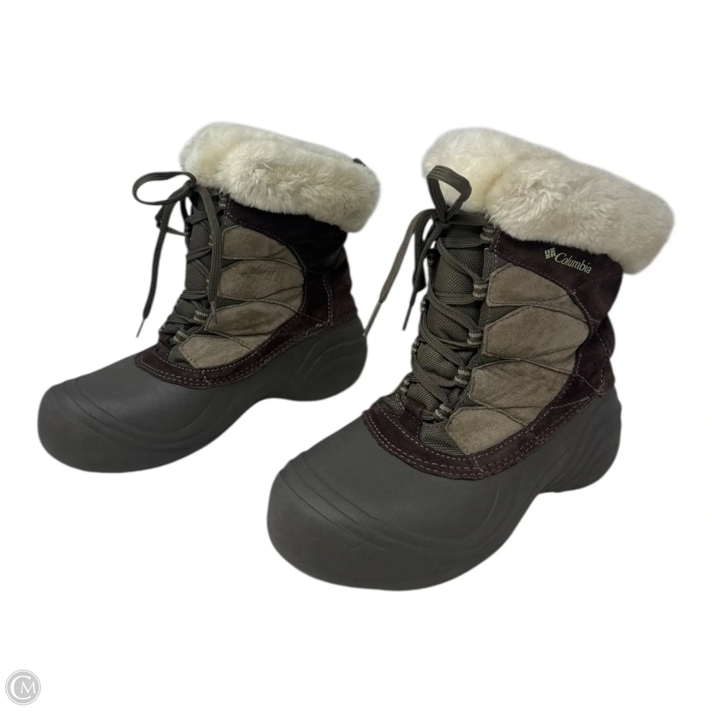 Boots Snow By Columbia In Grey, Size: 8.5