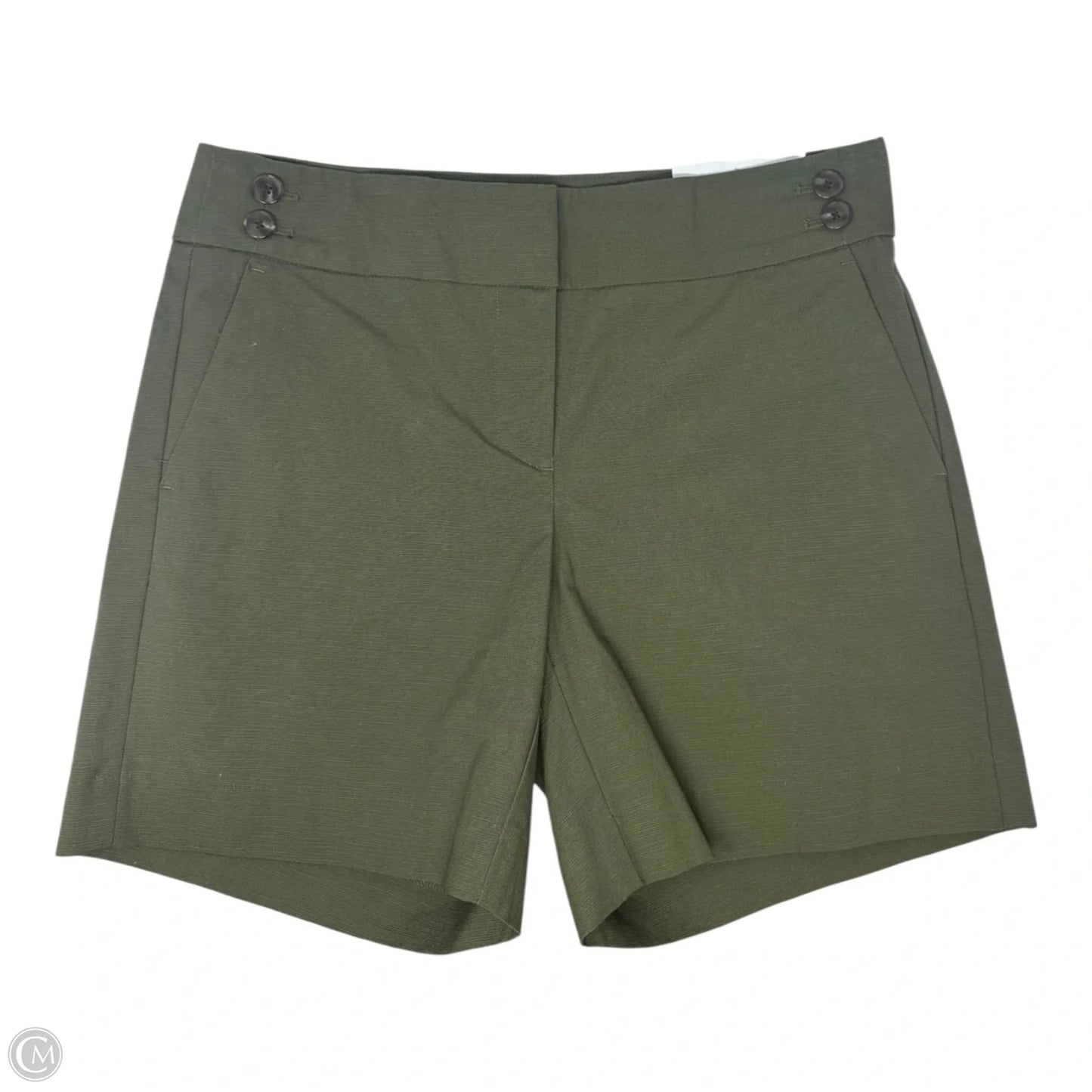 Shorts By Ann Taylor In Green, Size: 0