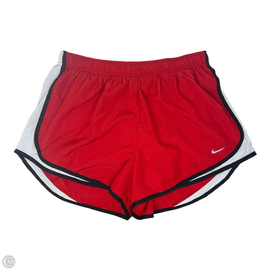 Athletic Shorts By Nike Apparel In Red, Size: Xl