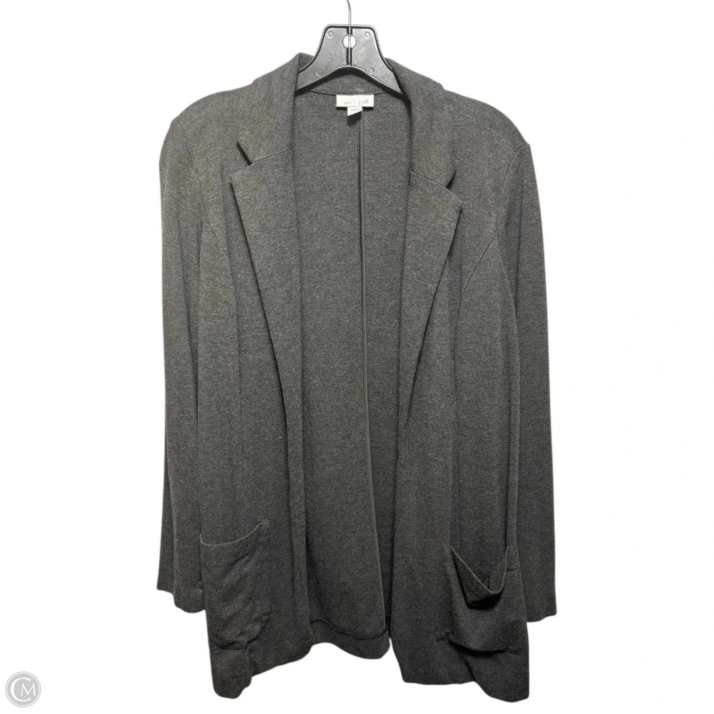 Ponte Blazer By J. Jill In Grey, Size: S