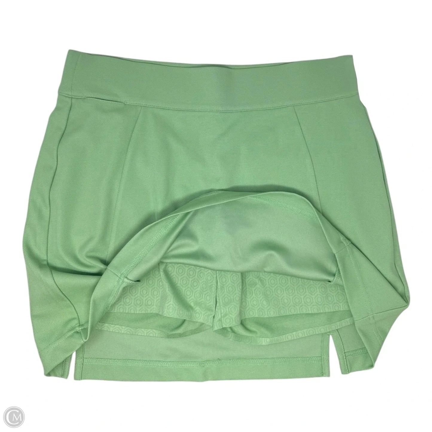 Athletic Skirt By Adidas In Green, Size: M