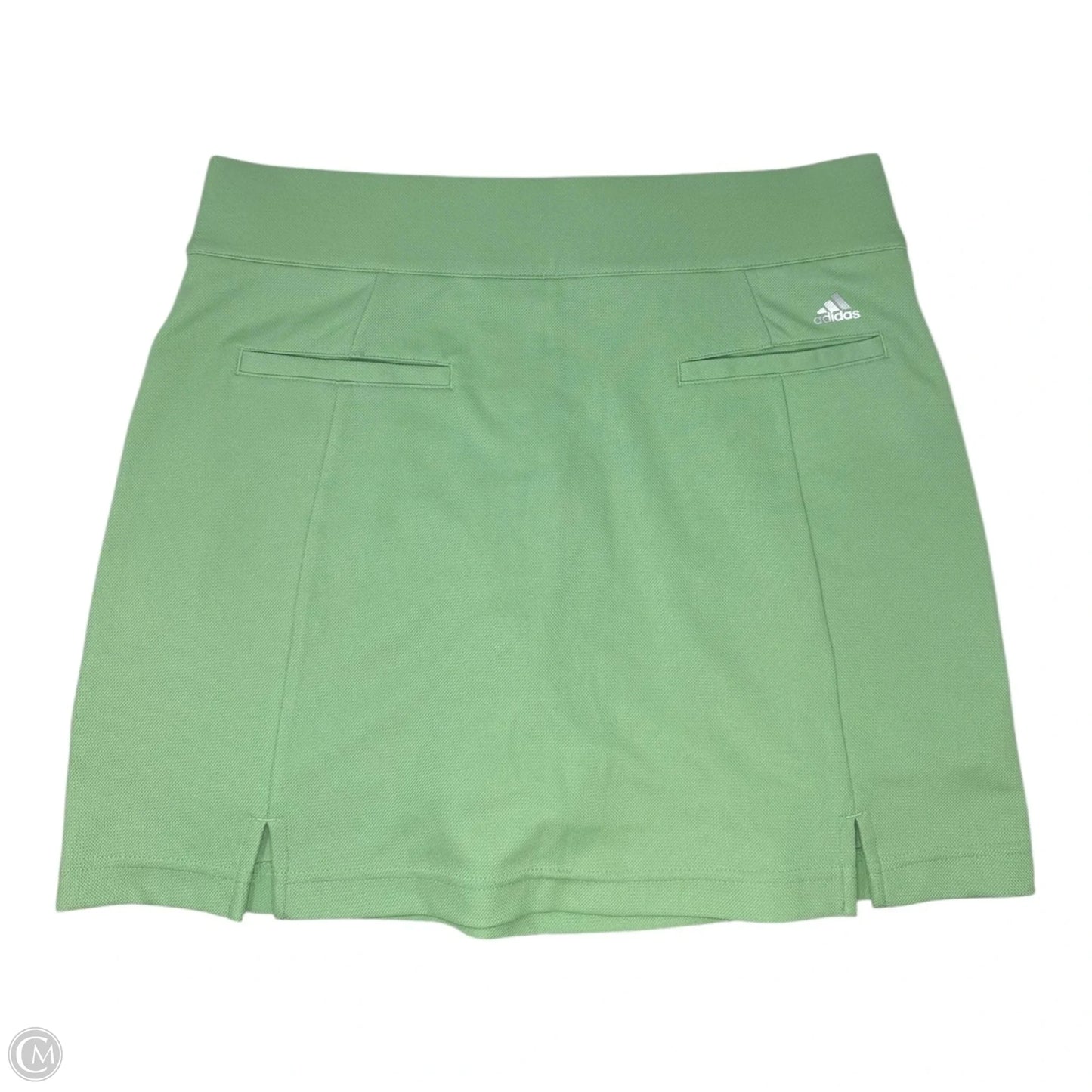 Athletic Skirt By Adidas In Green, Size: M