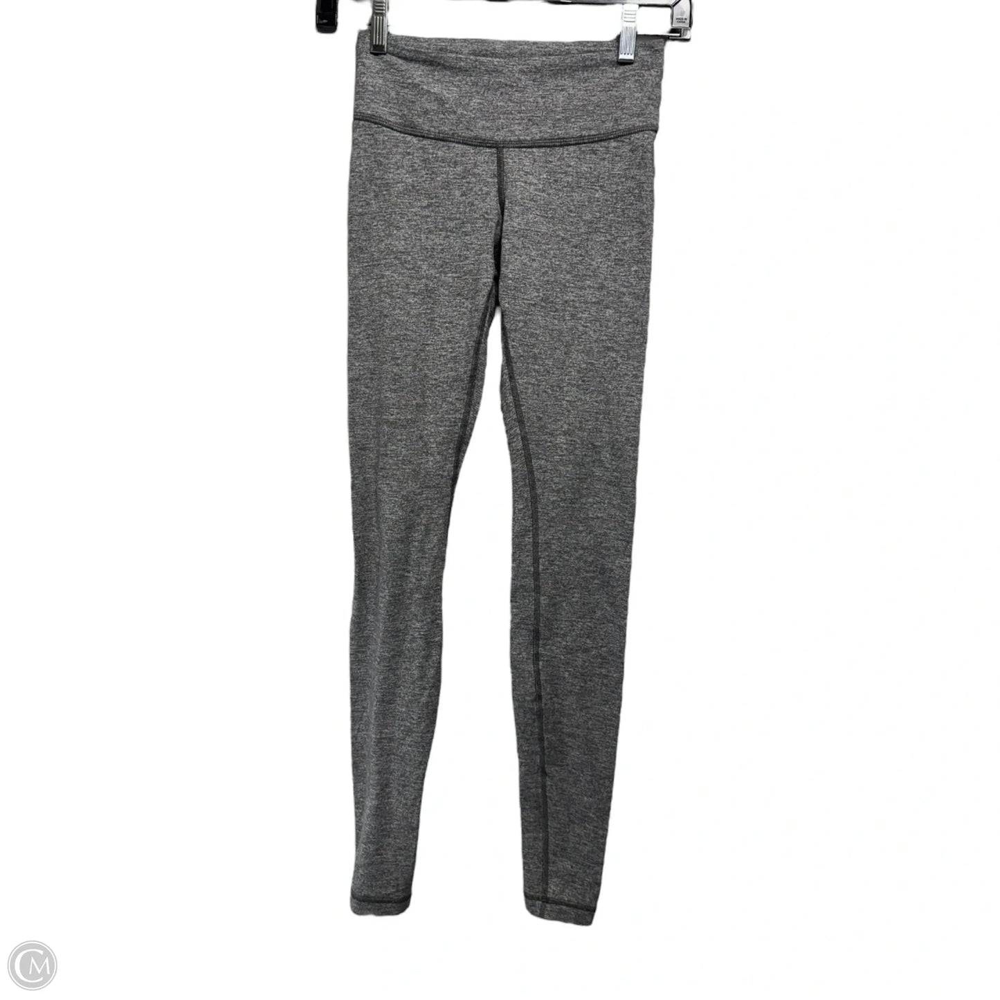 Wunder Under Hi-Rise Tight By Lululemon In Heathered Black, Size: 2