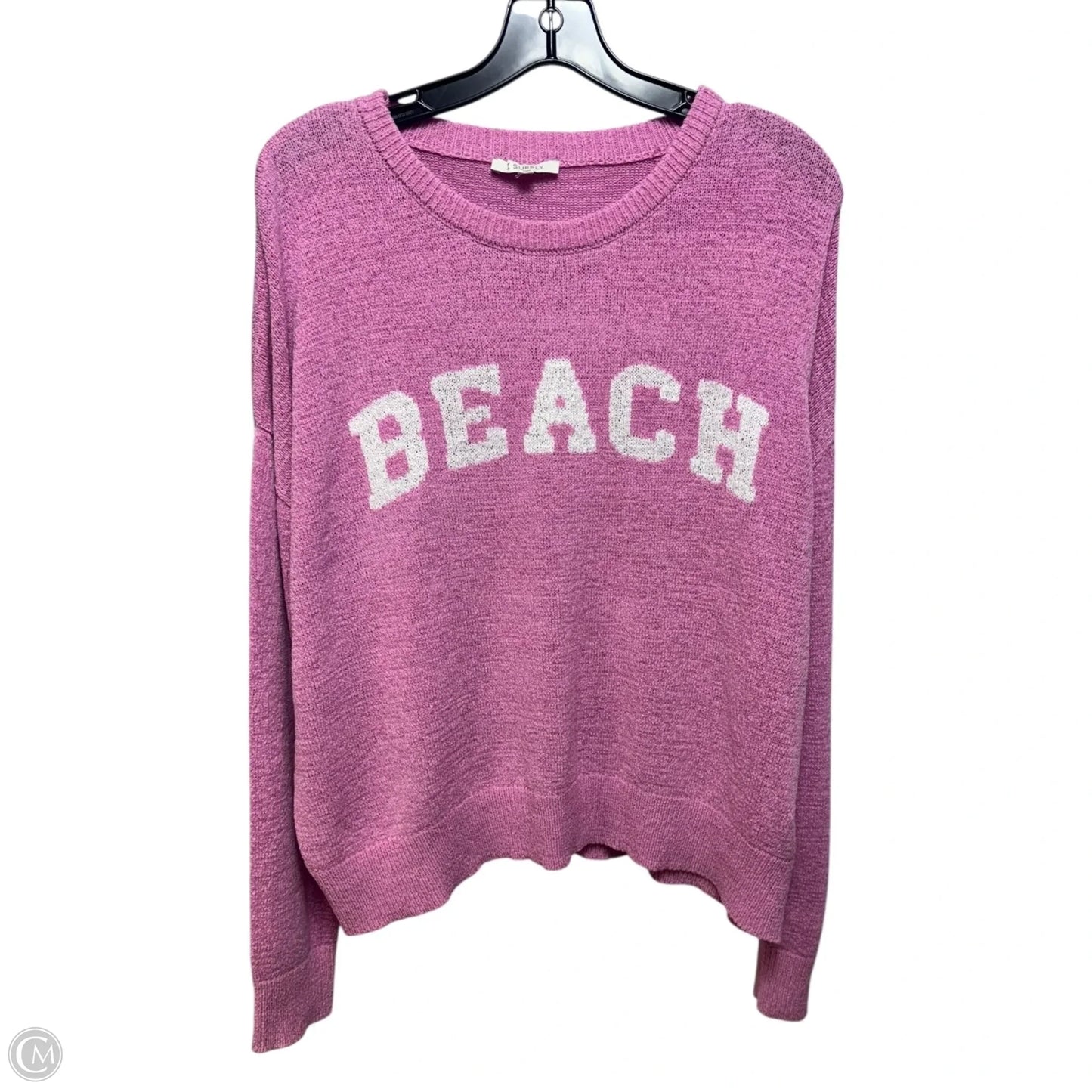 Beach Sweater By Z Supply In Purple, Size: Xl