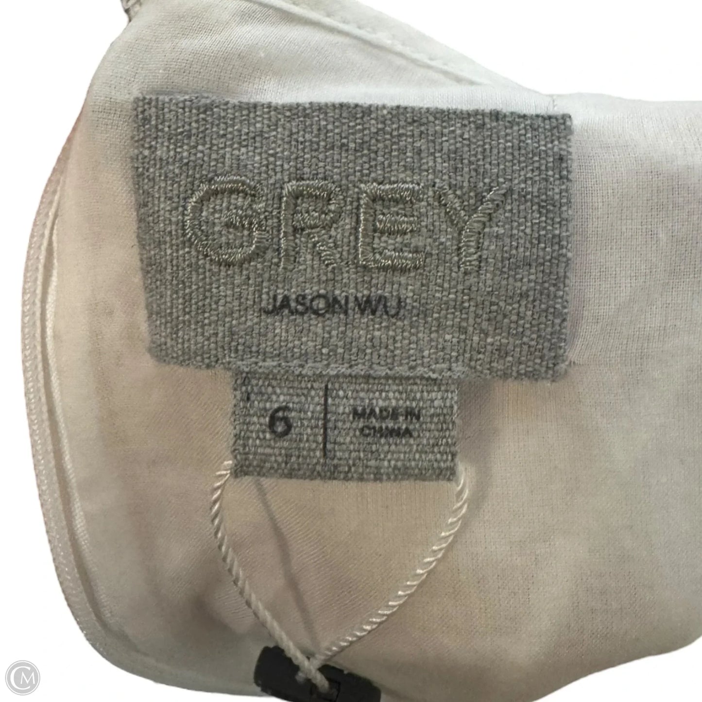 Eyelet Embroidered Dress Designer By Jason Wu In White, Size: 6